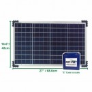 Optimate TM-522-D4 40W (3amp) Solar Battery Charger/Maintainer (12-13.2V Batteries) thumbnail