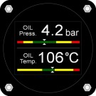 Pressure And Temperature OIL FOR ROTAX 912/914 WITH 4..20mA SENDER thumbnail